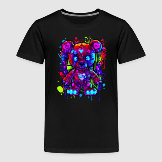 Toddler Boys Color Splash Short Sleeve Crewneck T-Shirt NicholesGifts
