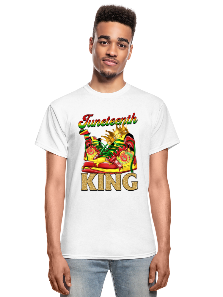 Men Juneteenth Sneaker King Short Sleeve T-Shirt