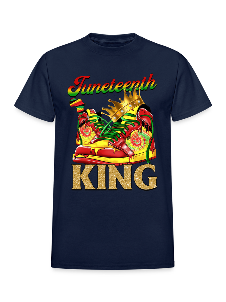 Men Juneteenth Sneaker King Short Sleeve T-Shirt