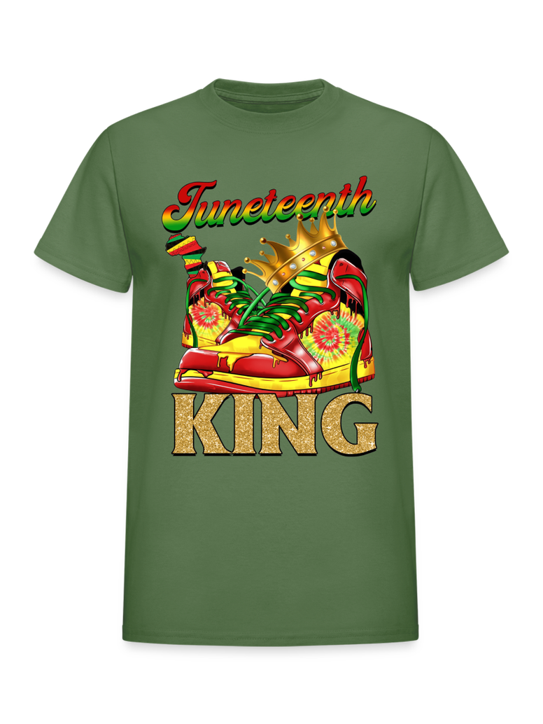 Men Juneteenth Sneaker King Short Sleeve T-Shirt