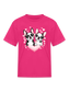 Girls Pugs and Hearts Short Sleeve T-Shirt nicholesgifts