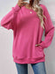 Women Dropped Shoulder Sweatshirt with Pockets nicholesgifts
