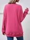 Women Dropped Shoulder Sweatshirt with Pockets nicholesgifts