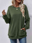 Women Dropped Shoulder Sweatshirt with Pockets nicholesgifts