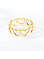 Women Metal hollowed-out rings nicholesgifts