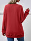 Women Dropped Shoulder Sweatshirt with Pockets nicholesgifts