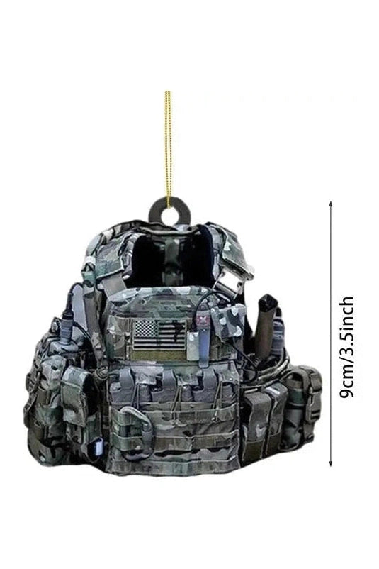 2D Acrylic US Army's Christmas Ornaments For Christmas Trees nicholesgifts