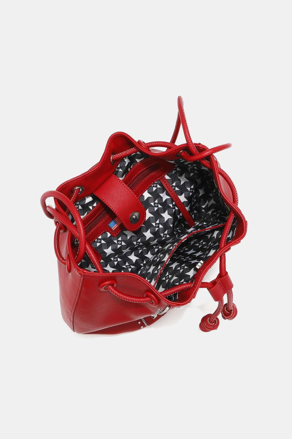 Women Studded Bucket Bag nicholesgifts