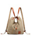 Women Multifunctional triple bucket oblique backpack nicholesgifts