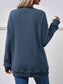 Women Dropped Shoulder Sweatshirt with Pockets nicholesgifts