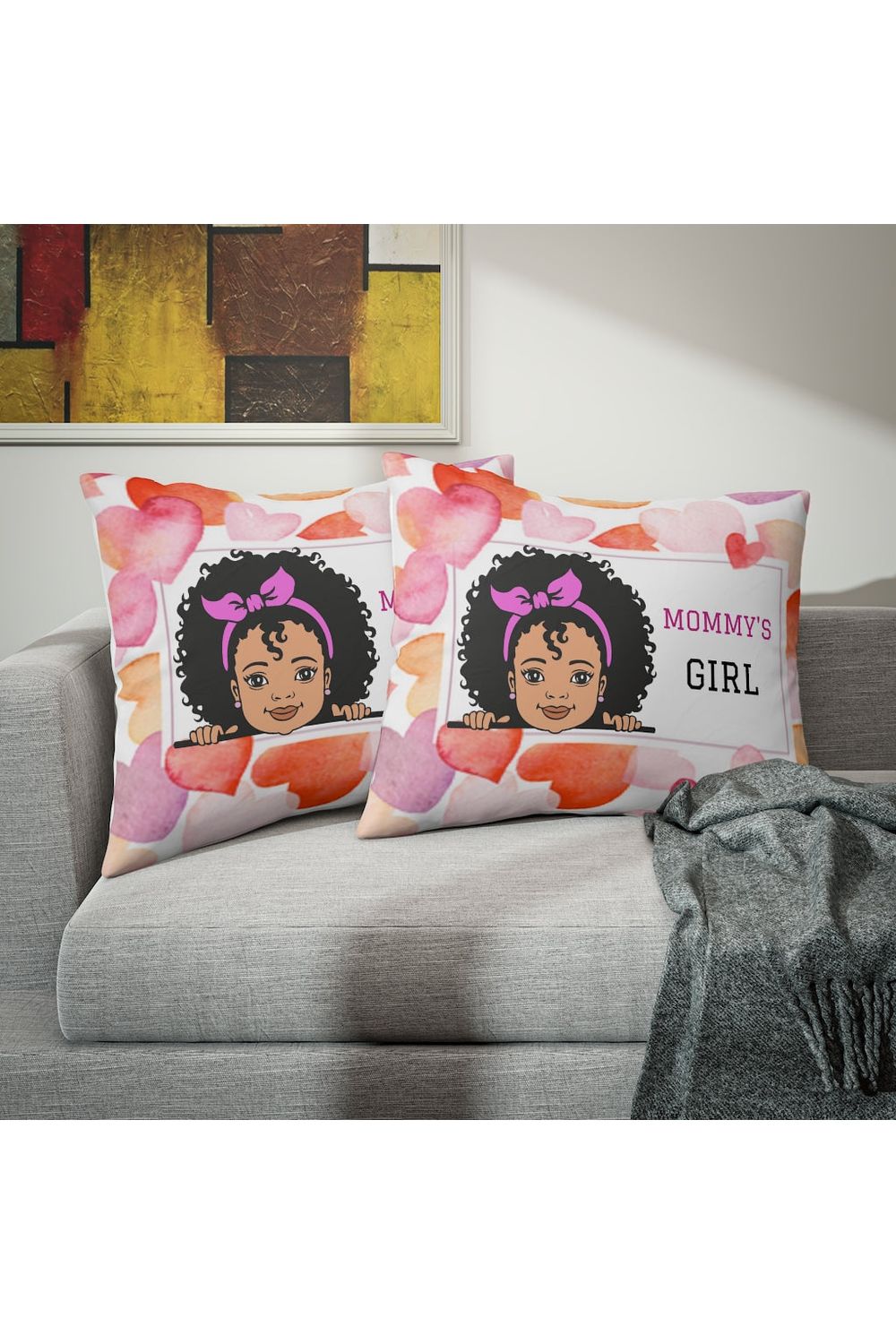 Mommy's Girl One Pillow Sham - NicholesGifts
