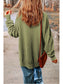 Women Dropped Shoulder Round Neck Long Sleeve Blouse NicholesGifts