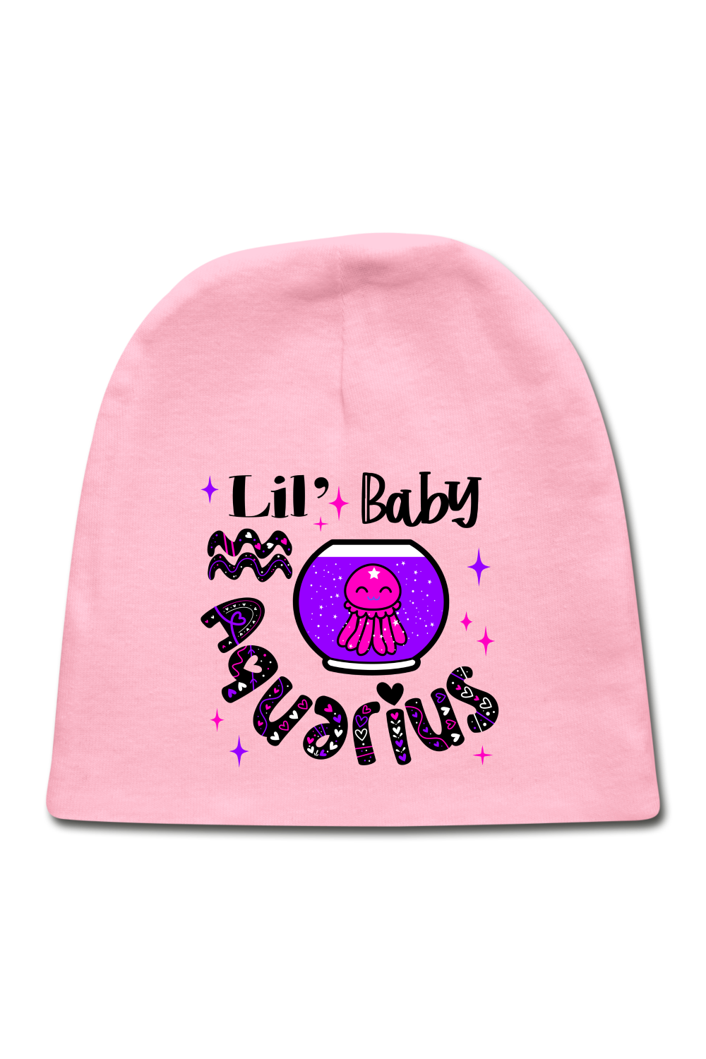 Unisex Baby Aquarius Pink Cap - NicholesGifts.online