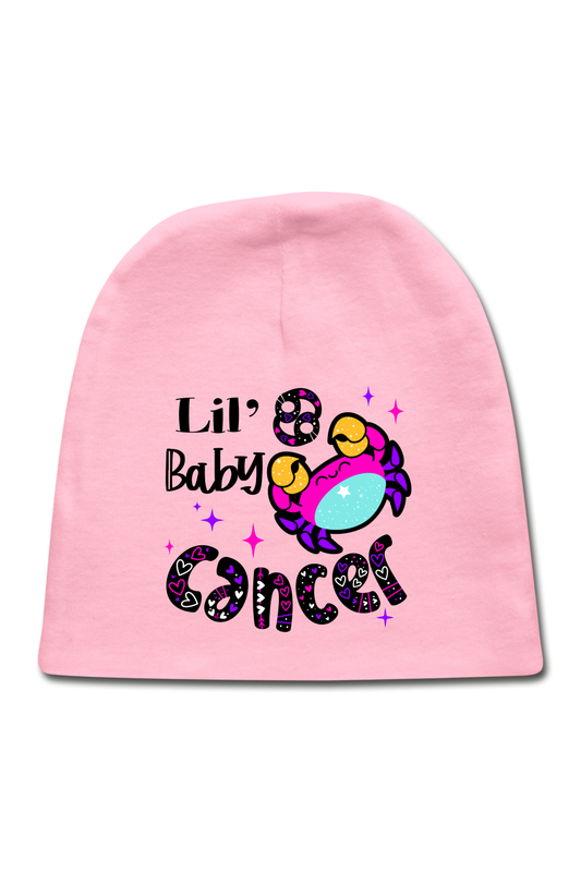 Unisex Baby Cancer Pink Cap - NicholesGifts.online