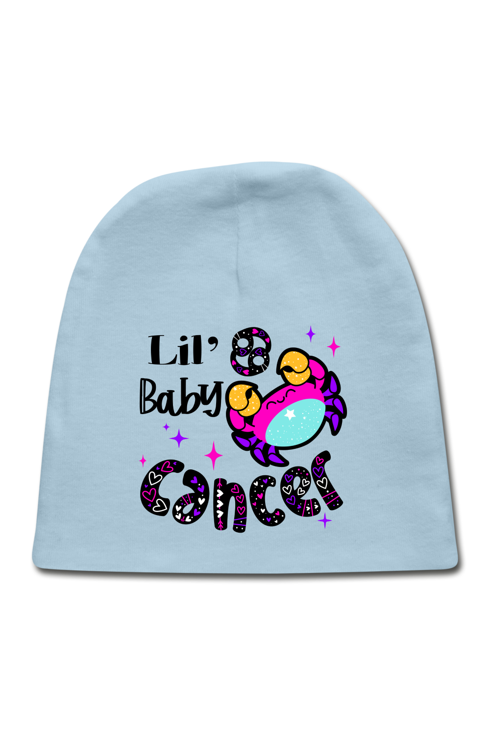 Unisex Baby Cancer Blue Cap - NicholesGifts.online