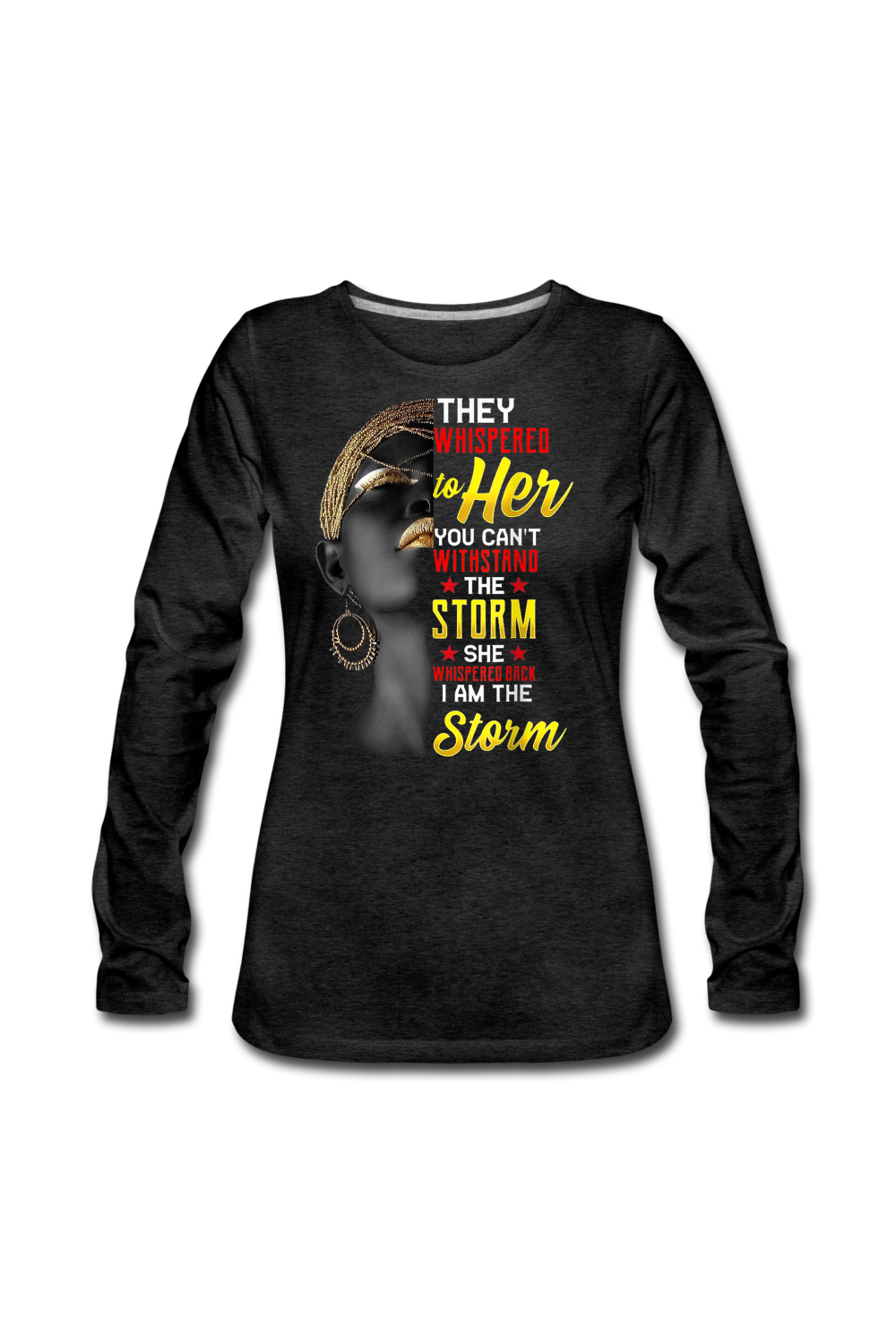 Women's They Whispered Long Sleeve T-Shirt - NicholesGifts