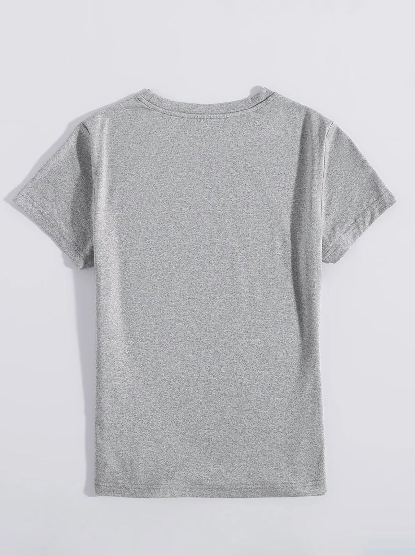 Women Rabbit Round Neck Short Sleeve Easter T-Shirt nicholesgifts