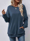 Women Dropped Shoulder Sweatshirt with Pockets nicholesgifts
