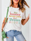Women Easter No Bunny Loves You Like Jesus Short Sleeve T-Shirt nicholesgifts