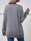 Women Dropped Shoulder Sweatshirt with Pockets nicholesgifts