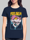 Women Feelings Skeleton Black Short Sleeve T-Shirt nicholesgifts