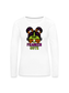 Women So Franken Cute Halloween Long Sleeve T-Shirt NicholesGifts