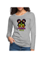 Women So Franken Cute Halloween Long Sleeve T-Shirt NicholesGifts