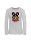 Women So Franken Cute Halloween Long Sleeve T-Shirt NicholesGifts
