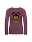Women So Franken Cute Halloween Long Sleeve T-Shirt NicholesGifts