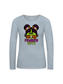 Women So Franken Cute Halloween Long Sleeve T-Shirt NicholesGifts