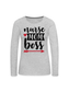 Women's Nurse Mom Boss Long Sleeve T-Shirt NicholesGifts